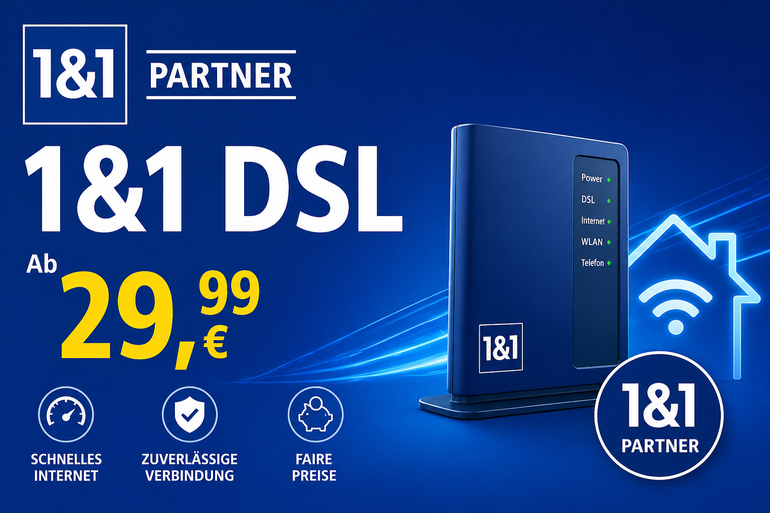 DSL Tarif inkl. FRITZ!Box 7690 Router